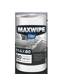 PAÑOS MAXWIPE 80 BLANCO